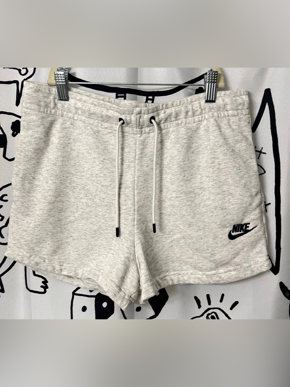 Nike Sportswear Club Fleece Shorts Gray Small